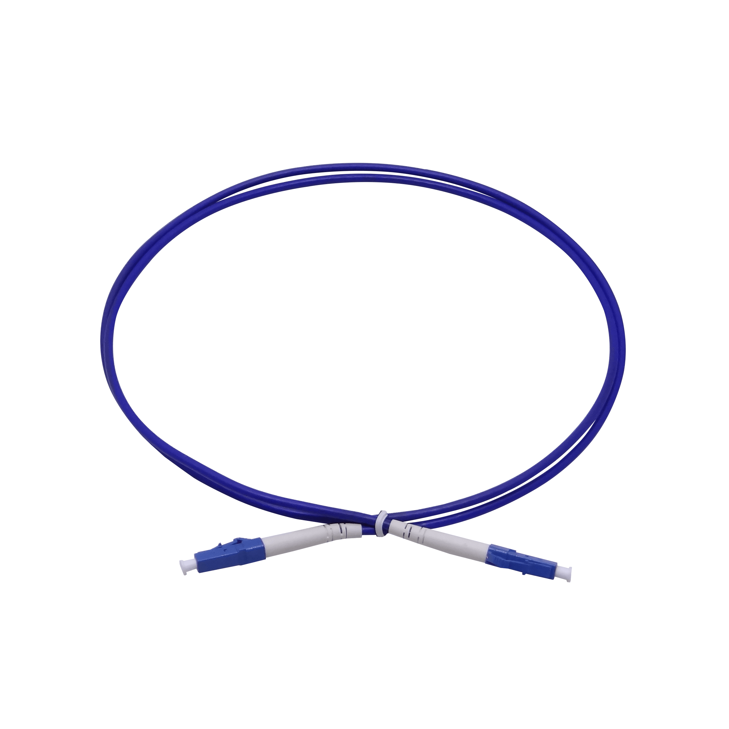 LSZH Blindado 1mt LC-LC SM Simplex Jumper Cable Fibra 3.0mm 9/125um 2