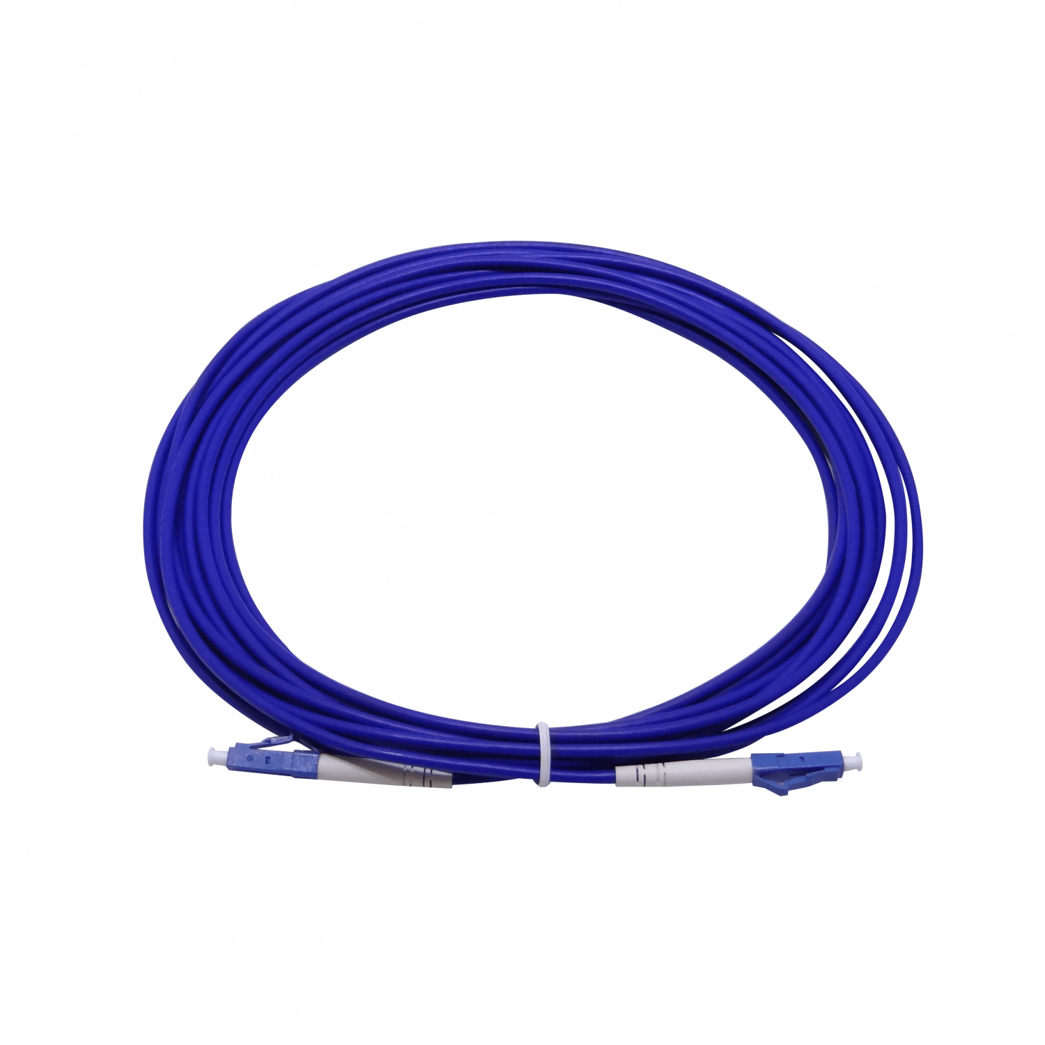 Cable Jumper de Fibra Óptica Monomodo Simplex LC-LC 5m 3.0mm LSZH Blindado - JBSLL5 1