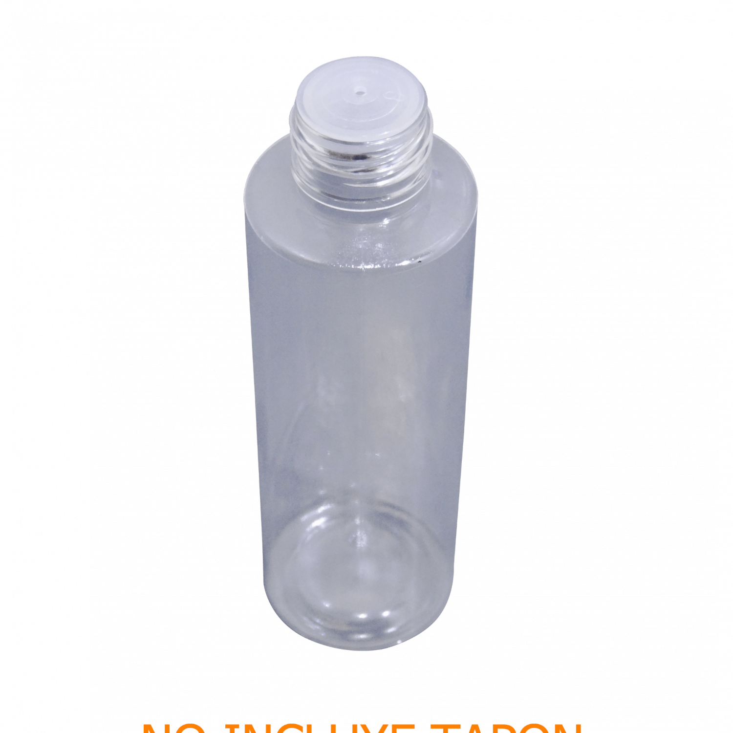 Botella Transparente Vacia 120ml sin tapa-24/410 128x40mm PET 3