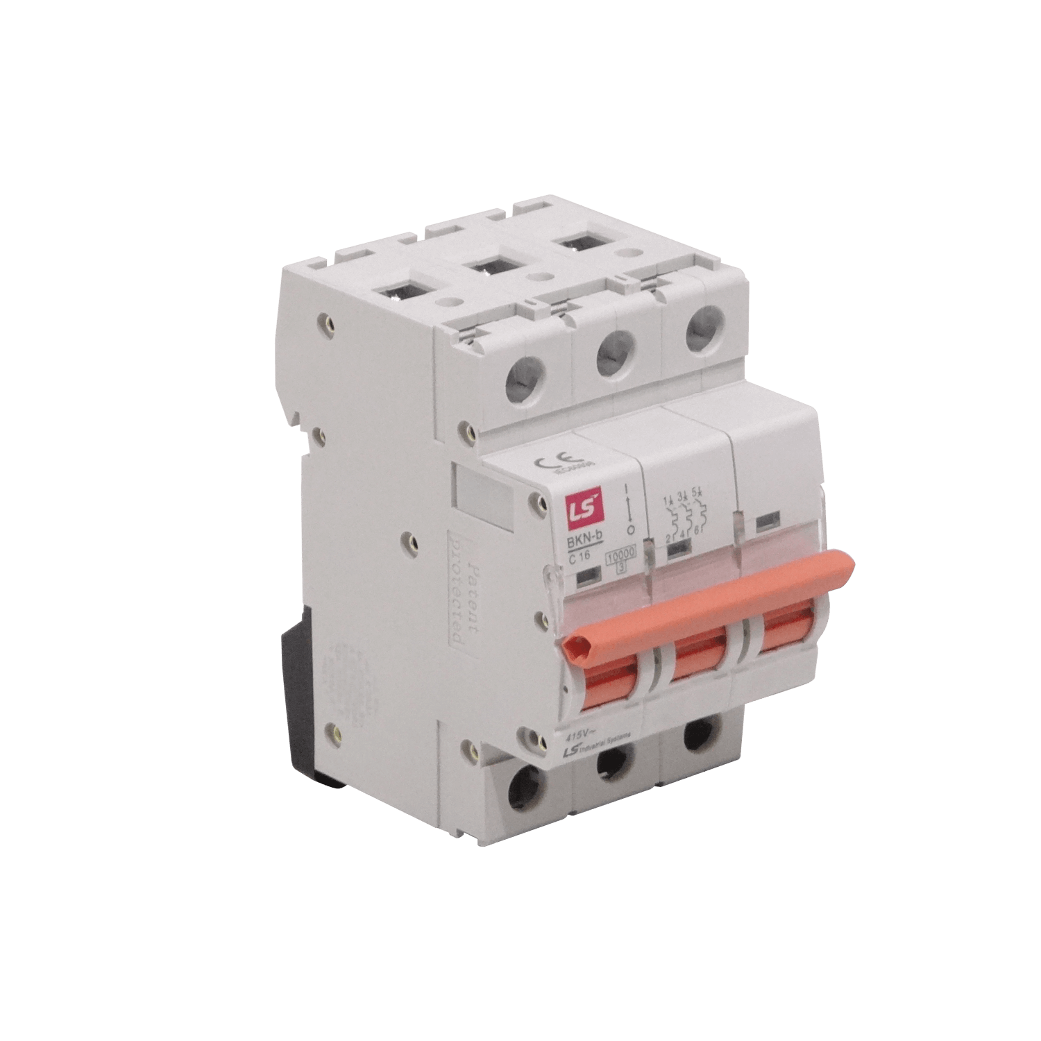 LS 3x16A 10kA 230/400V Interruptor Automatico Termomagnetico C16 BKN-b 1