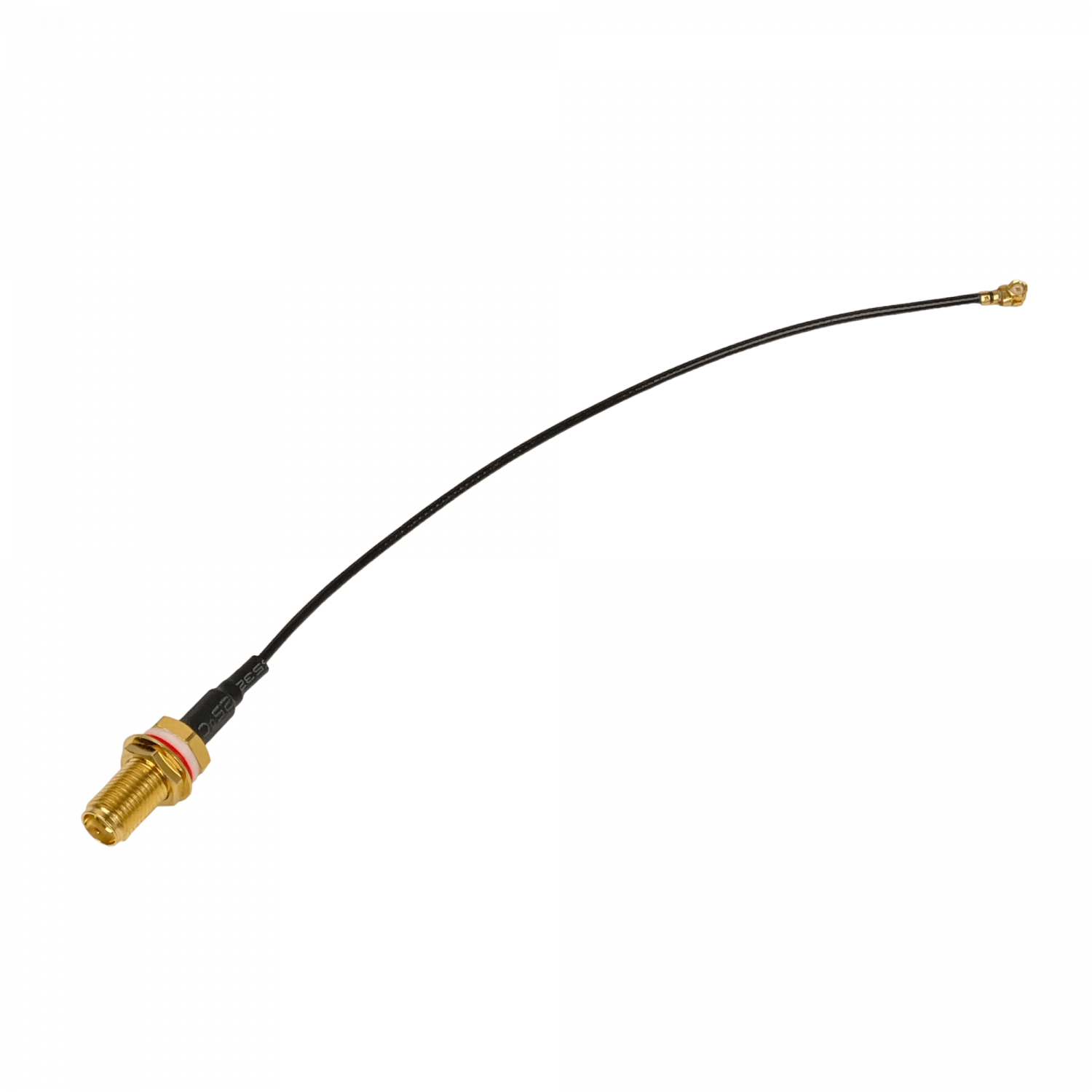 Pigtail MikroTik U.fl a SMA Hembra ACSMAUFL para Modem y Tarjetas LTE 2