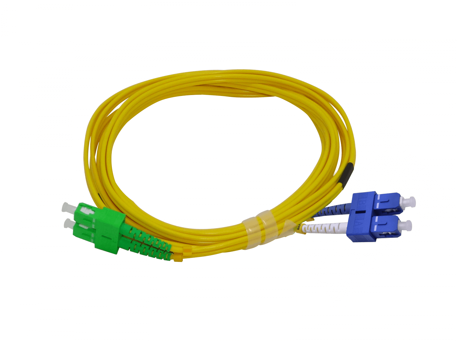 3mt SC/APC-SC/UPC MonoModo SM Duplex Jumper Cable Fibra 3mm 1