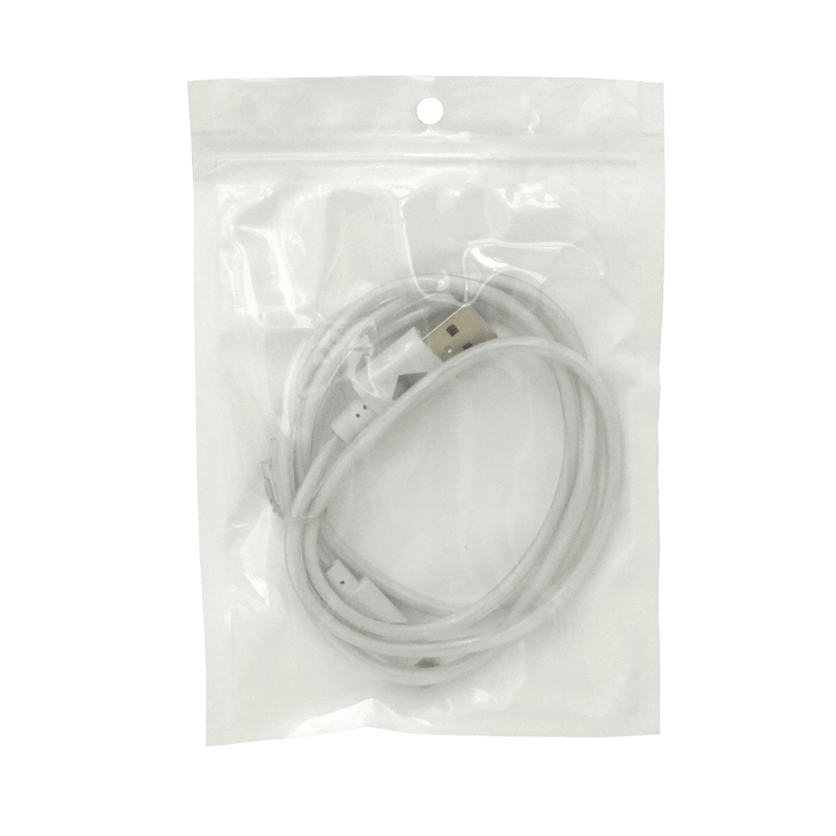 Cable USB Lighting 1mt-1,5mt A-Macho 100-150cm Blanco NO-IPHONE 3