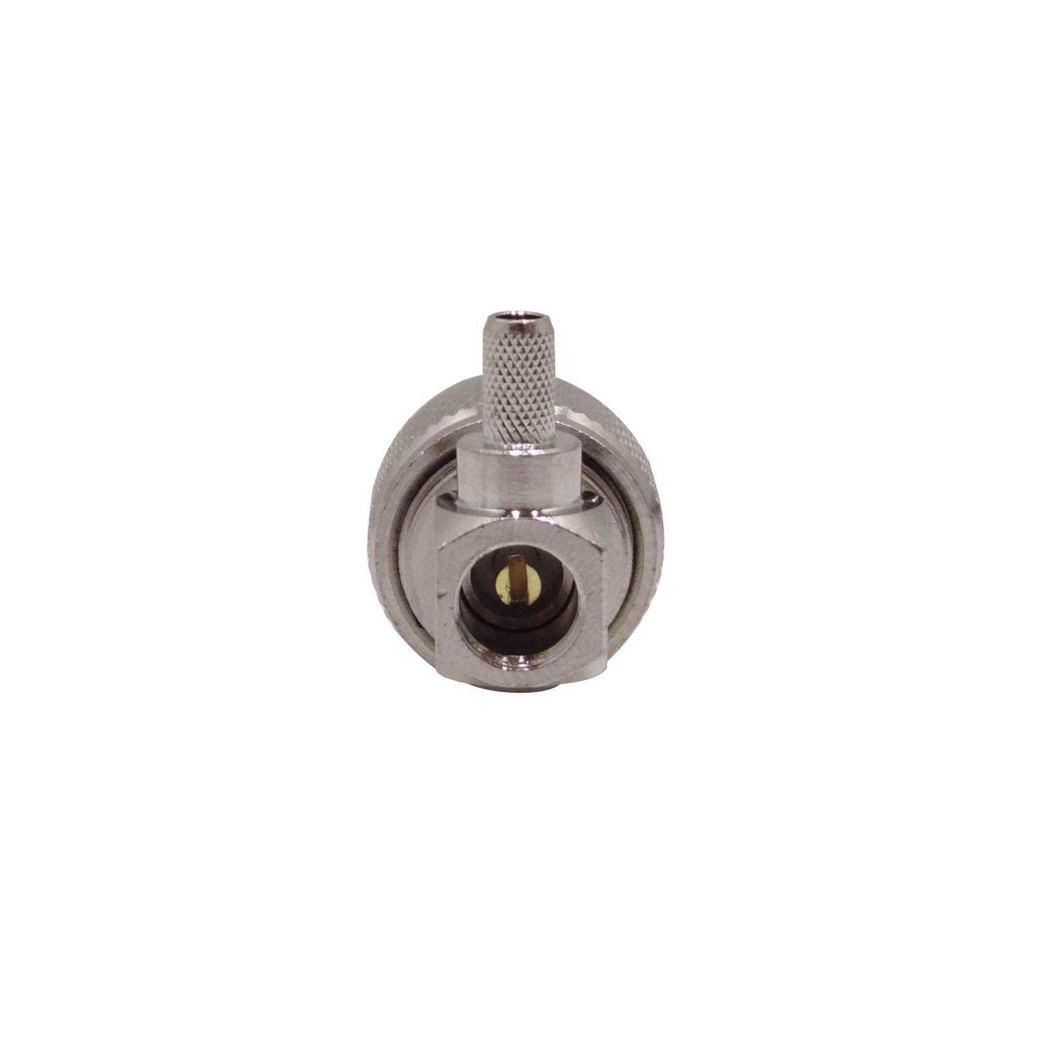 N-Macho 90-Grados LMR195 Conector Crimpeable RG58 RG142 2
