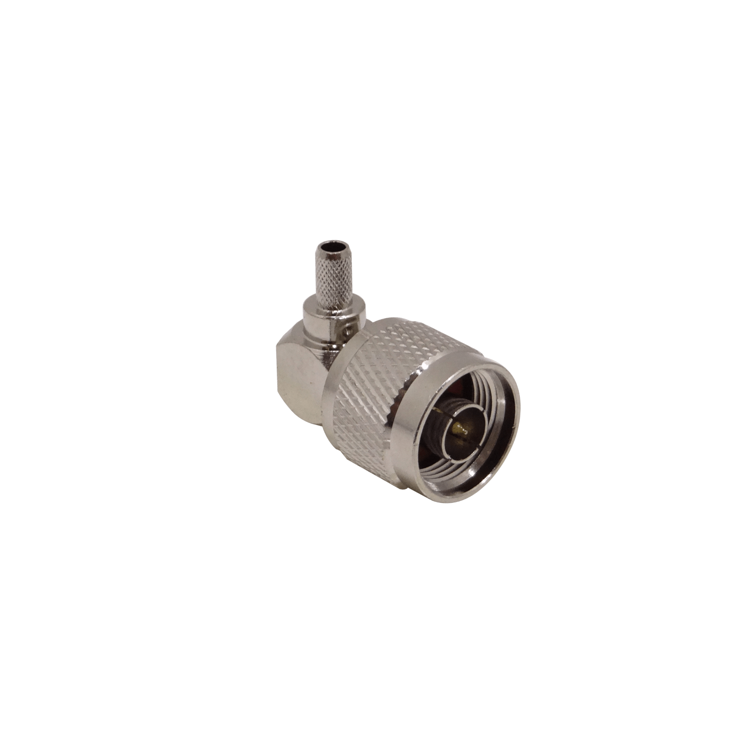 N-Macho 90-Grados LMR195 Conector Crimpeable RG58 RG142 4