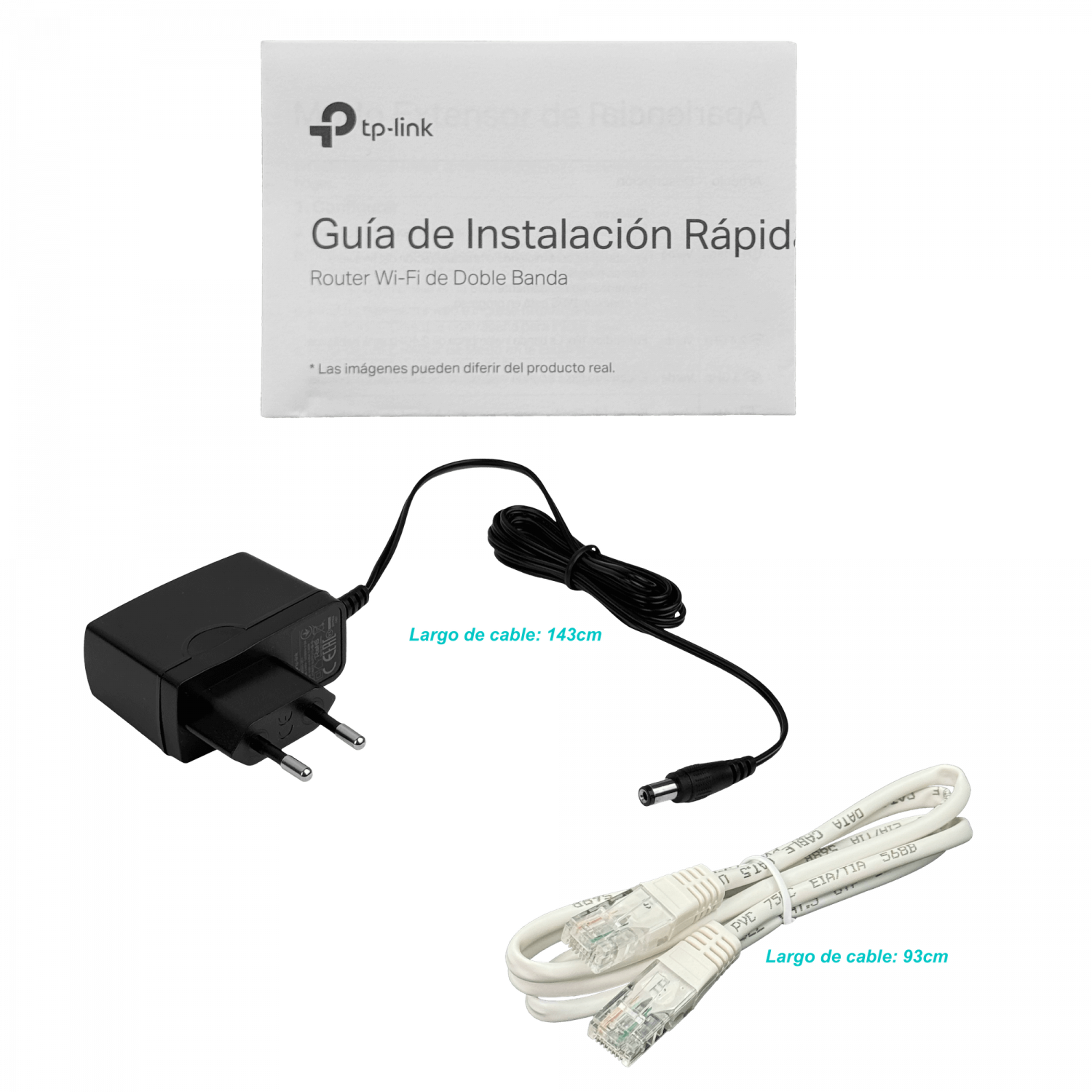 Router Wi-Fi 5 TP-Link Archer C50 - Doble Banda AC1200, Hasta 300 Mbps, 4 antenas externas 6