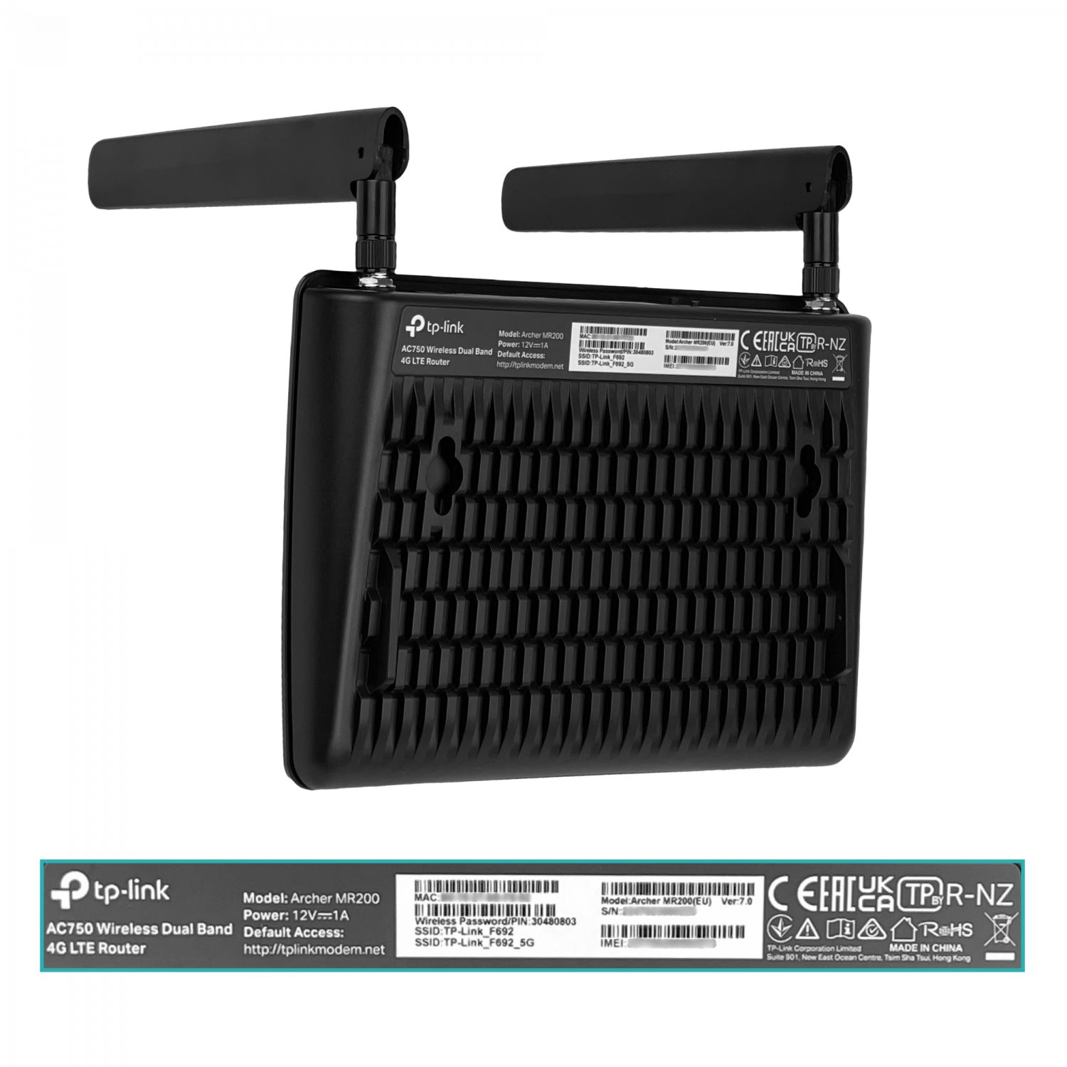 Router 4G TP-Link Archer MR200 con Wi-Fi de doble banda AC750 2