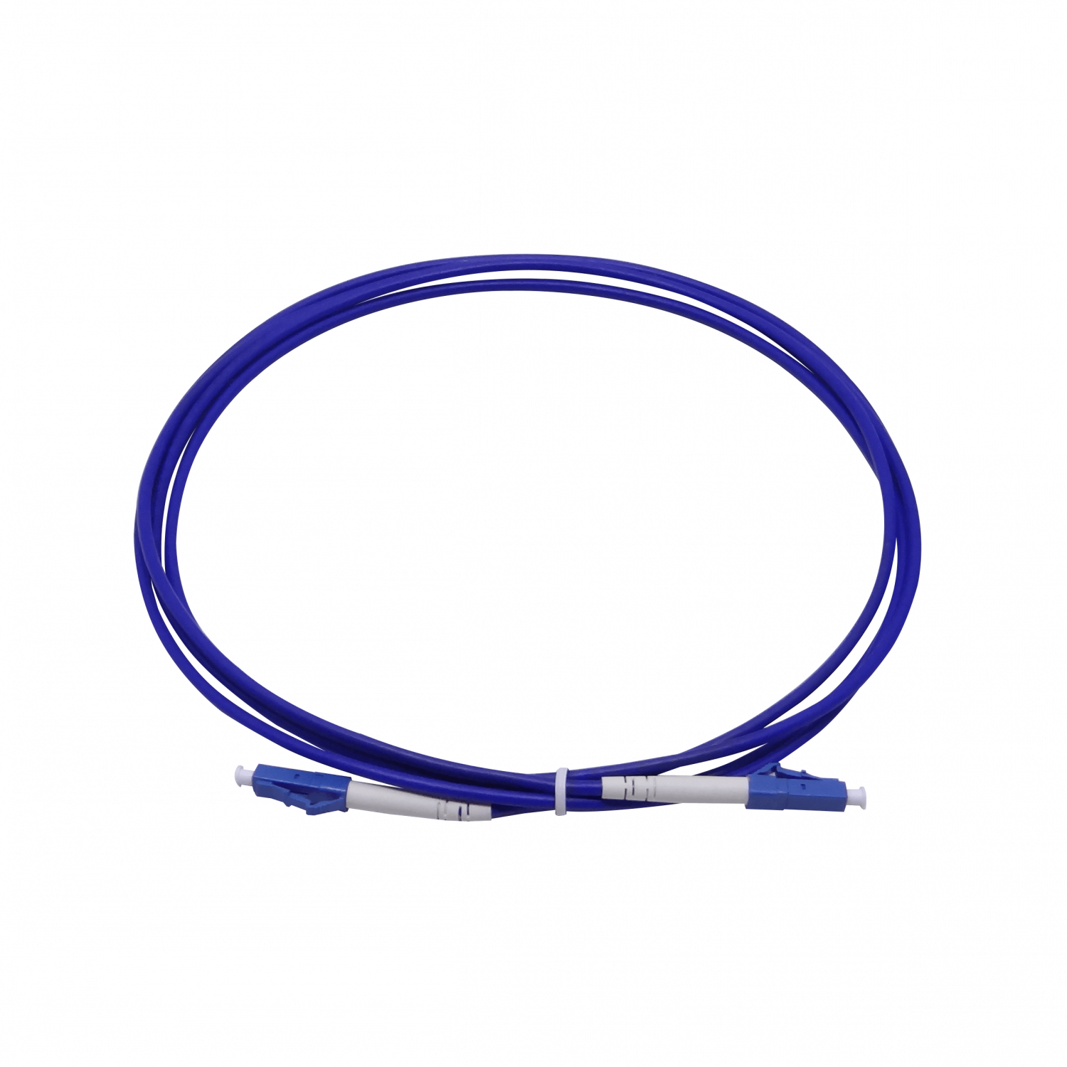 LSZH Blindado 2mt LC-LC SM Simplex Jumper Cable Fibra 3.0mm 9/125um 3