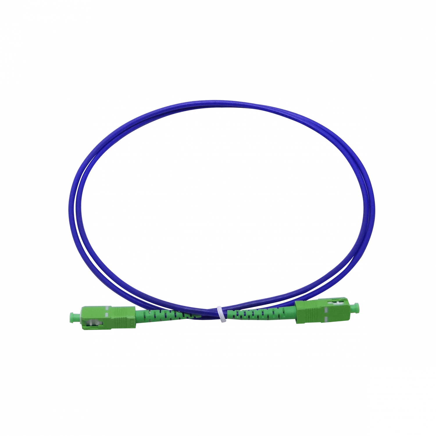 LSZH Blindado 1mt SC/APC-SC/APC SM Simplex JumperFibra 3.0mm 9/125um 3