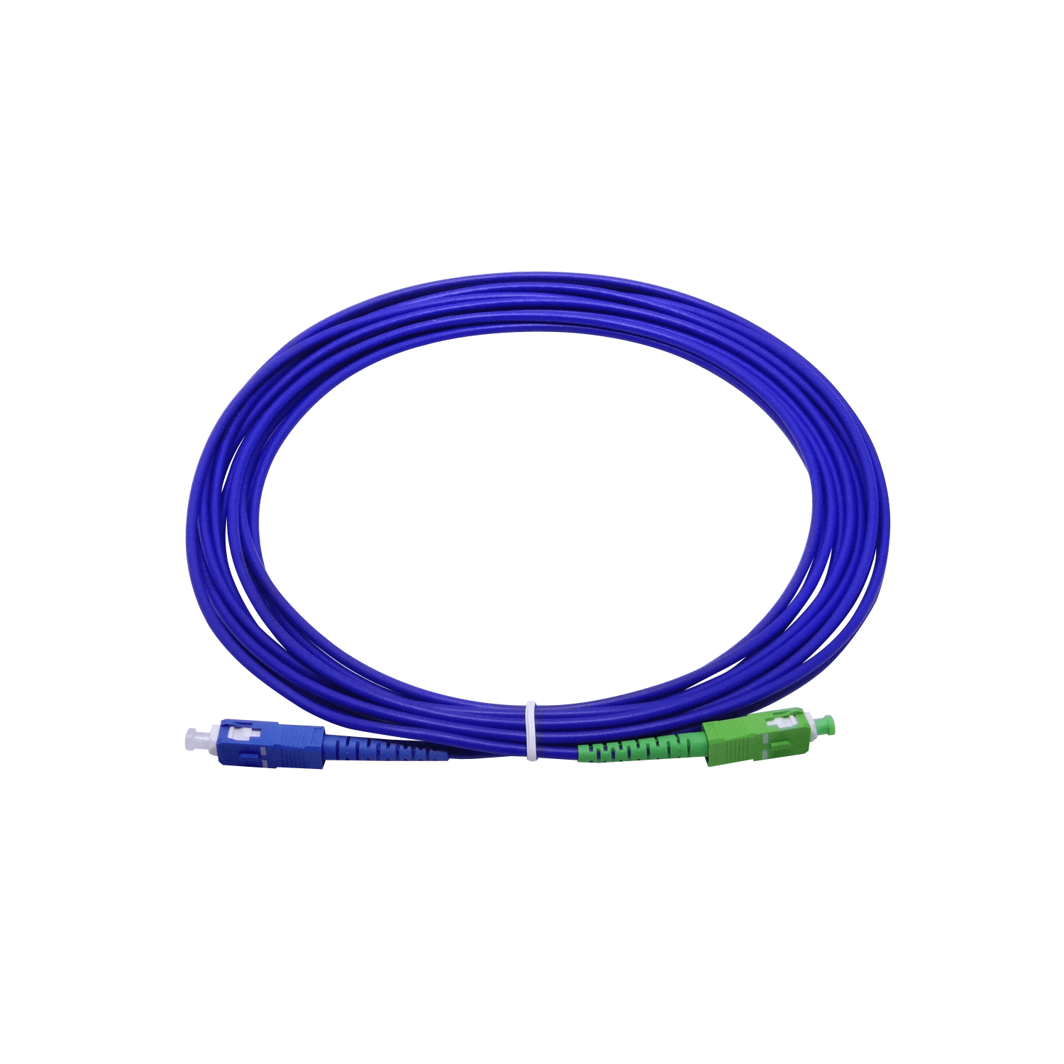 LSZH Blindado 5mt SC/APC-SC/UPC SM Simplex JumperFibra 3.0mm 9/125um 1