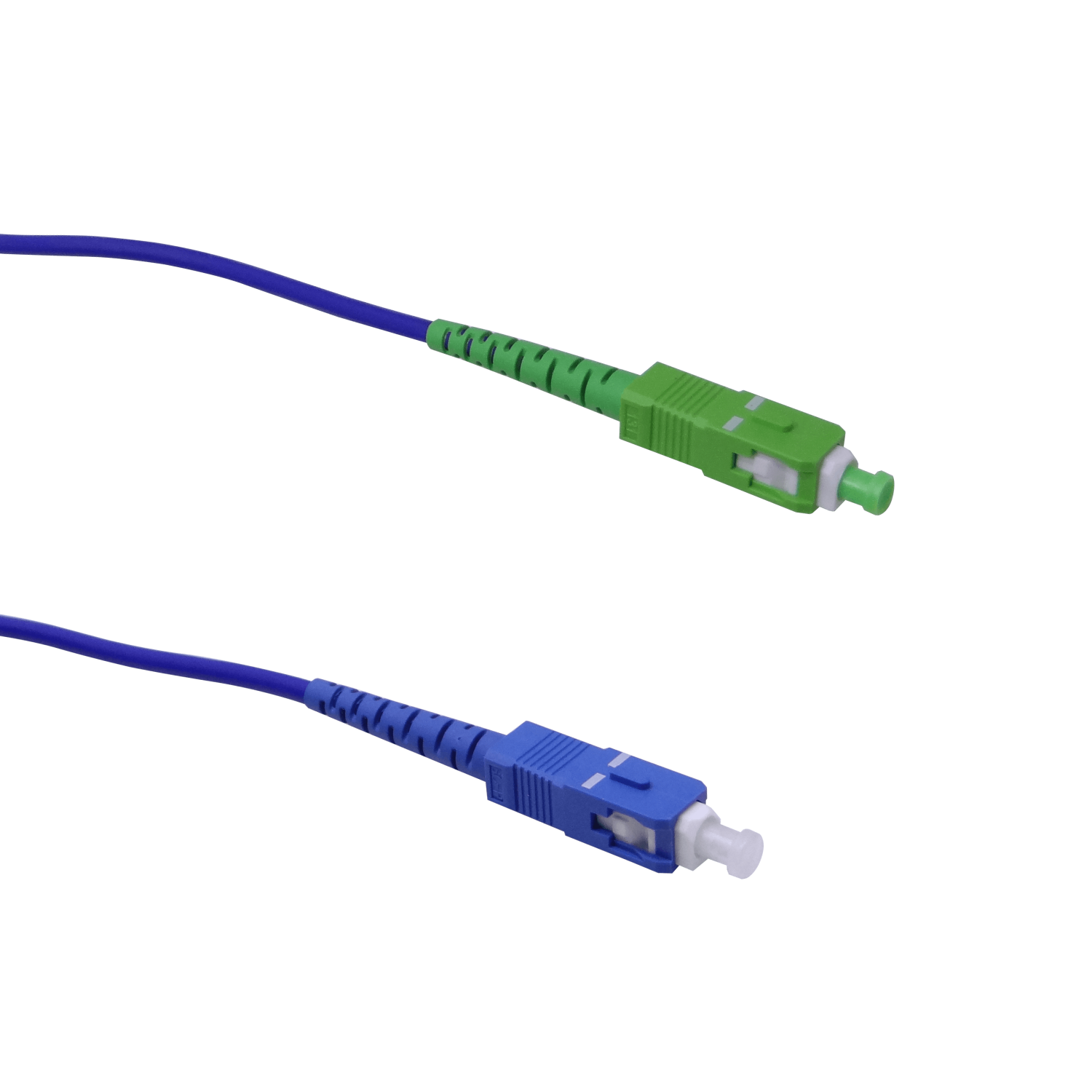 LSZH Blindado 5mt SC/APC-SC/UPC SM Simplex JumperFibra 3.0mm 9/125um 3