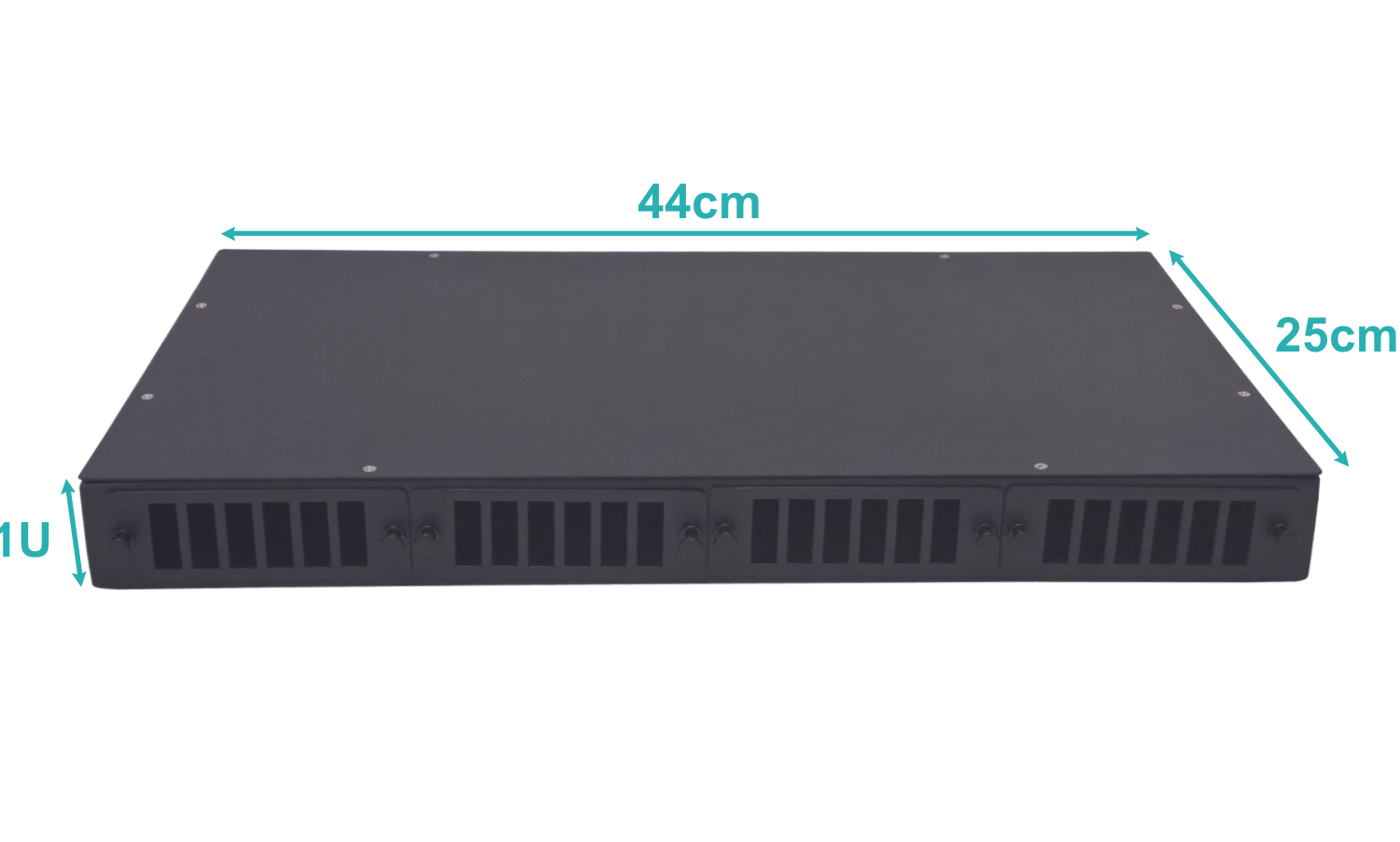 Panel Fibra LINKMADE CFR96-LC1U Fijo 96LC 48SC 1U Requiere Placas Dobles 3