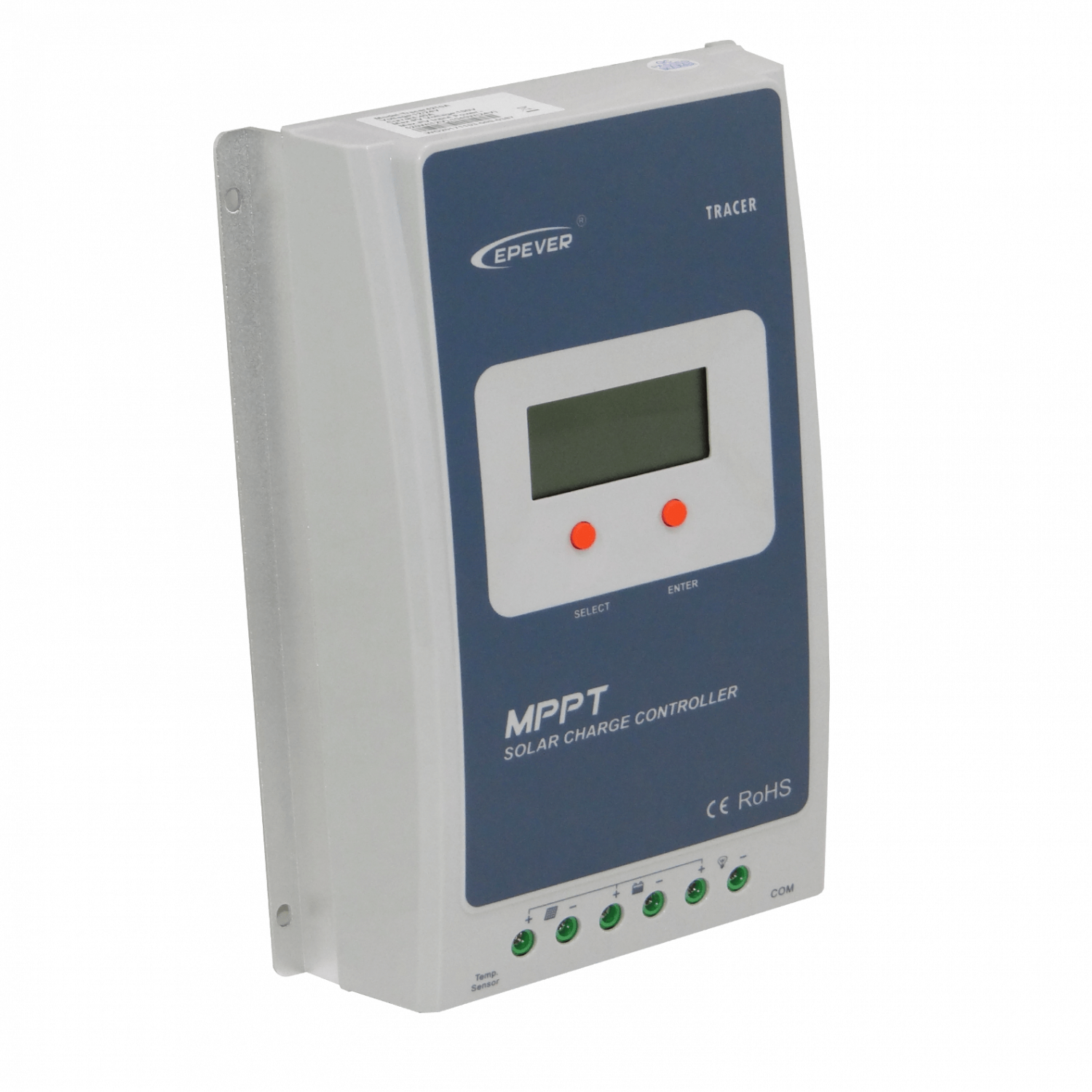EPEVER 10A FV-100V IP30 1-RJ45-COM Regulador Carga 12V/24V MPPT Solar 4