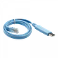 Cable 1mt Console RJ45-Macho USB-AM Convertidor p/Puerto RS232 USB2 - Miniatura 2