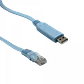 Cable 1mt Console RJ45-Macho USB-AM Convertidor p/Puerto RS232 USB2 - Miniatura 3
