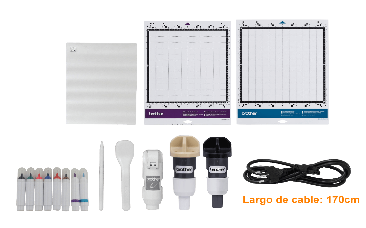 Plotter Brother SDX-225 corte 5mm USB WiFi 30x60cm LCD tactil 6