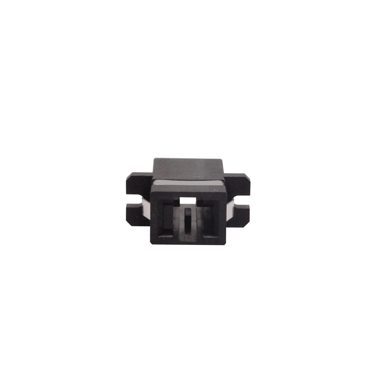 Adaptador de Fibra Óptica MTRJ a MTRJ Simplex Negro 1