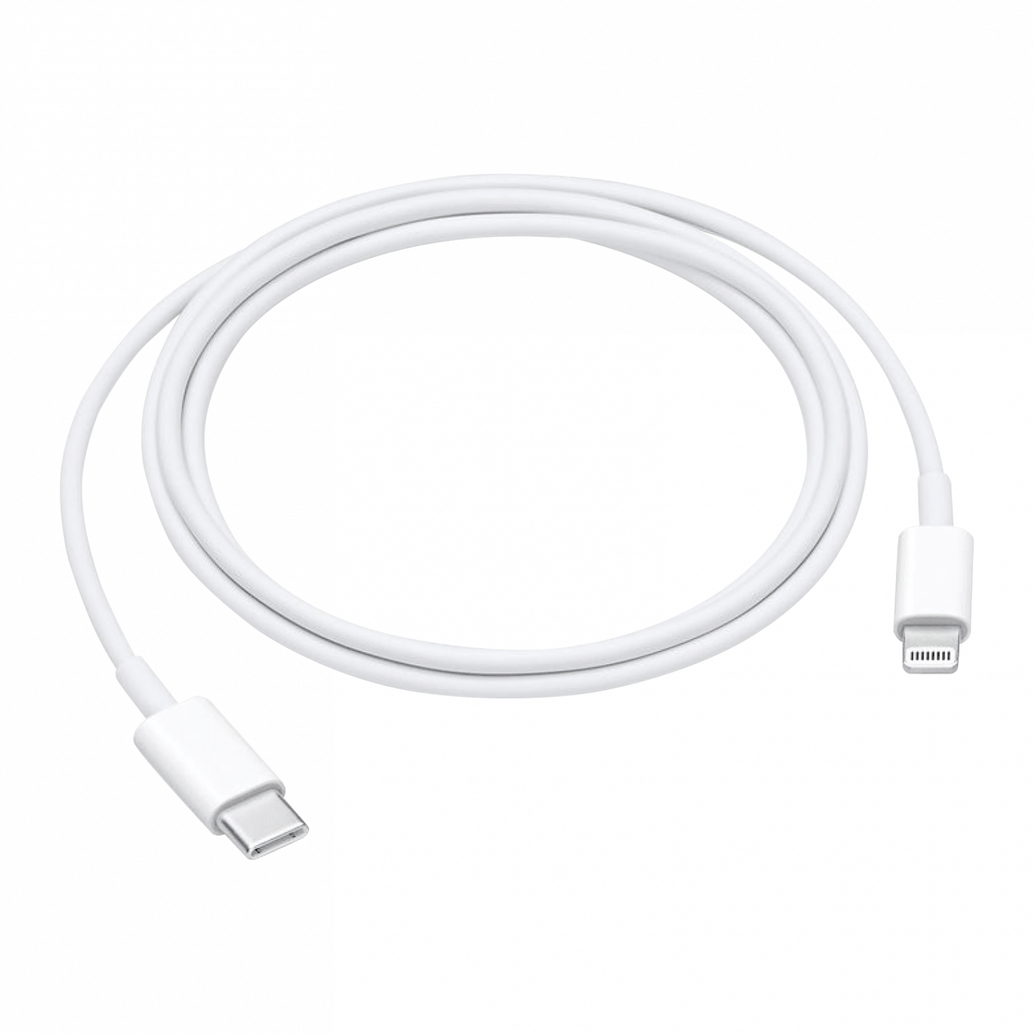 Cable USB-C a Lightning Apple 1m Blanco MUQ93AM/A Original para iPhone y iPad (Sin caja) 2