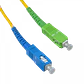 15mt SC/APC-SC/UPC MonoModo SM Simplex Jumper Cable Fibra 3mm 9/125um - Miniatura 1