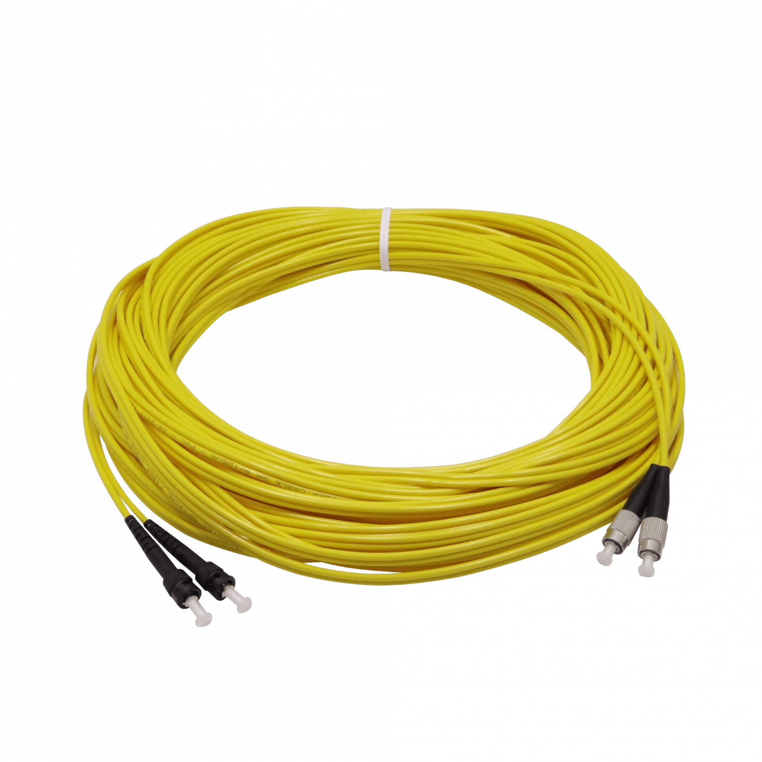 20mt ST-FC MonoModo SM Duplex Jumper Cable Fibra 3.0mm 9/125um LSZH 1