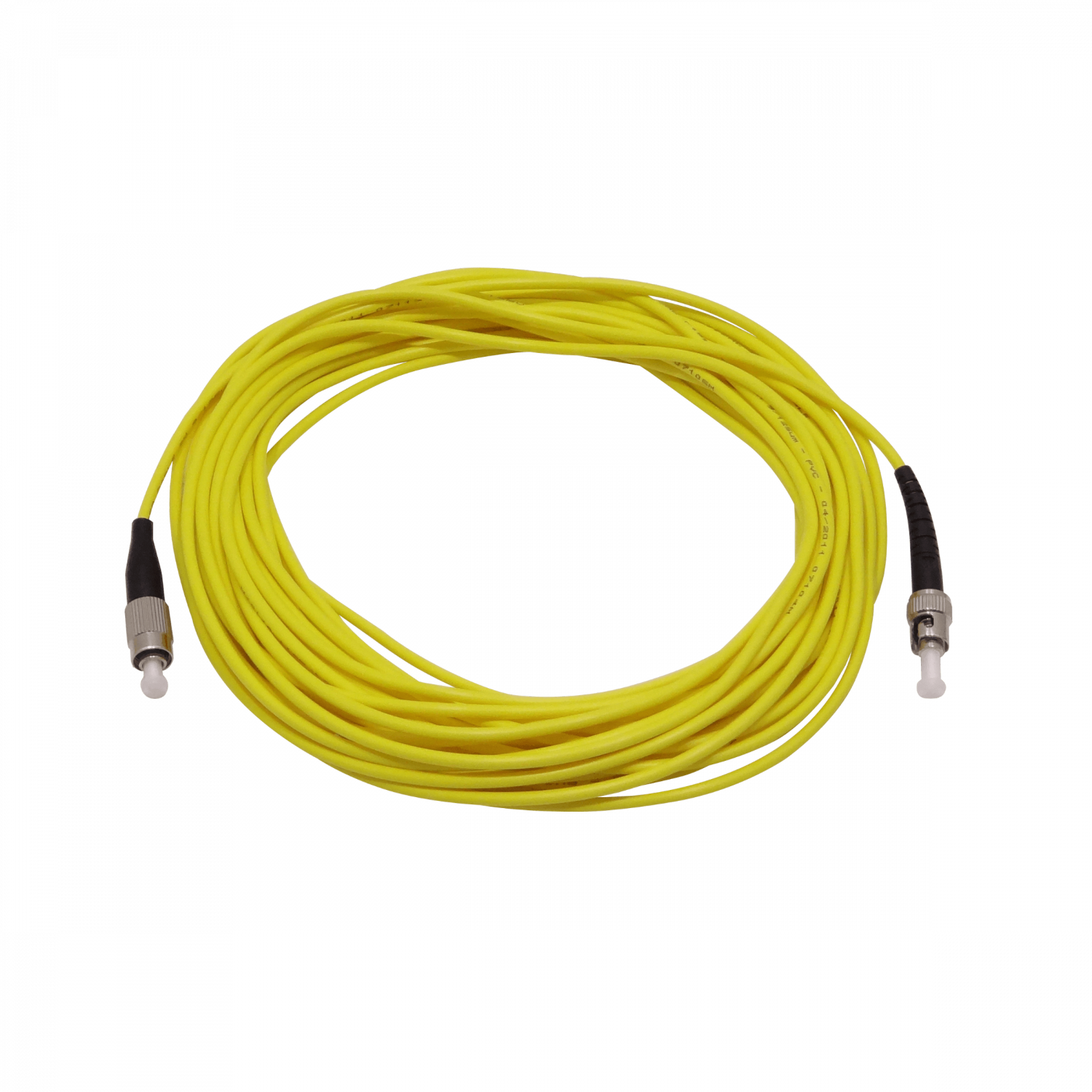 10mt ST-FC MonoModo SM Simplex Jumper Cable Fibra 3.0mm 9/125um LSZH 3