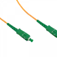 Cable fibra optica 8m SC/APC-SC/APC Monomodo SM Simplex Jumper 3.0mm 9/125um JFSAA8X - Miniatura 3