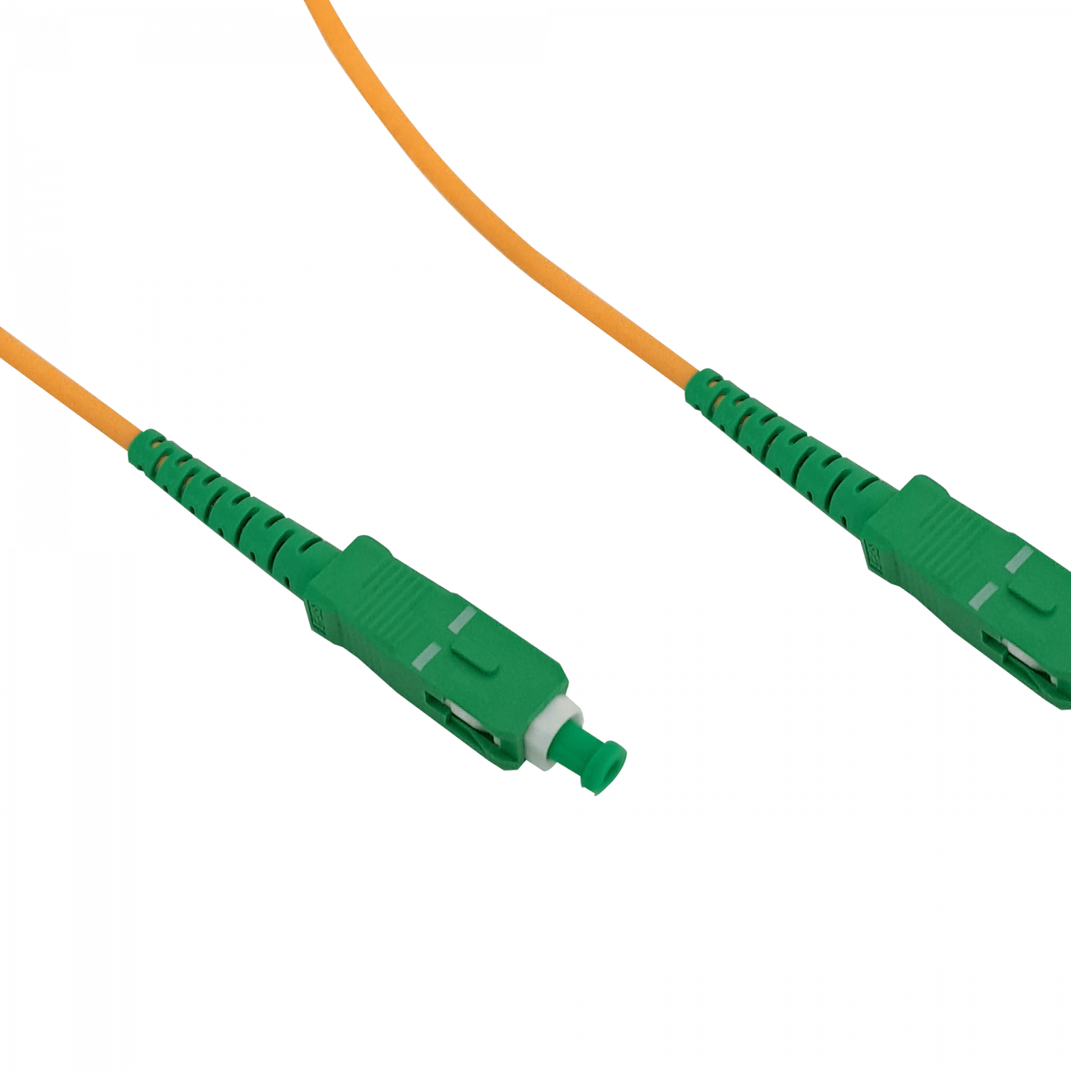 Cable fibra optica 8m SC/APC-SC/APC Monomodo SM Simplex Jumper 3.0mm 9/125um JFSAA8X 3