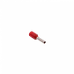 Rojo 1,0mm2 8/15mm 100-unid AWG18 Ferrules Terminal Aislado Crimpeable - Miniatura 2