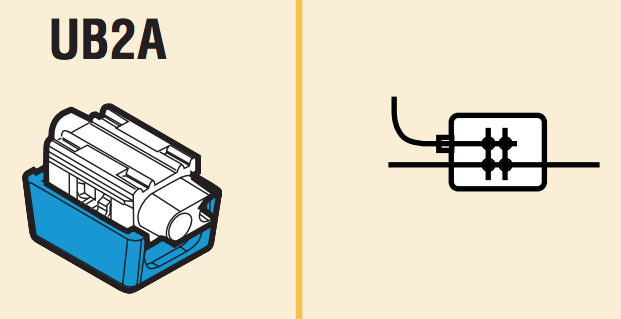 Conector de Derivación Aislado Gel RUS-UL 3M, 29-19AWG, 0.4mm - 0.9mm2, 100 unidades 3