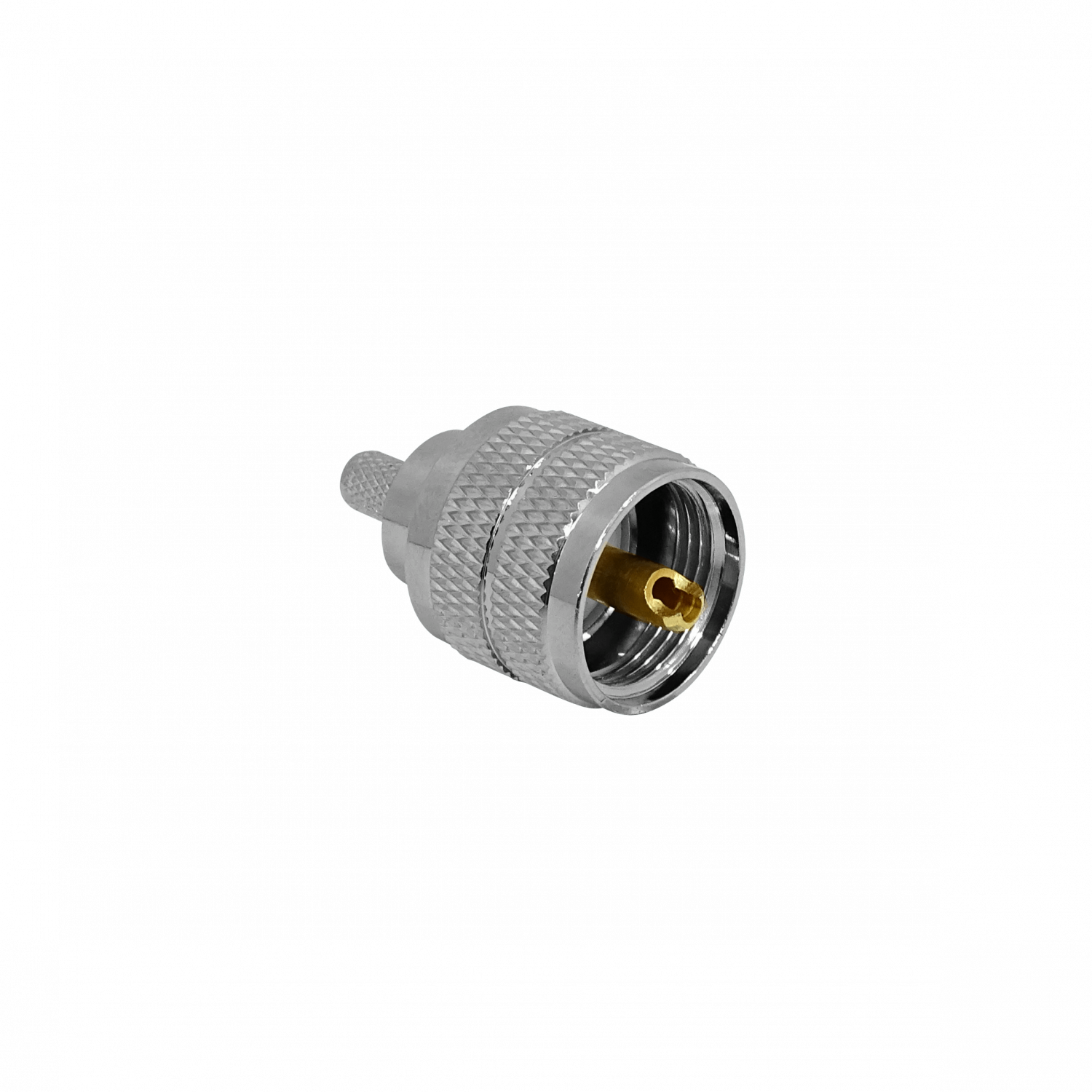 UHF-Macho RG58 LMR195 Conector Crimpeable 2