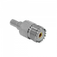Conector UHF GENERICO UH2C hembra LMR195 PL259 crimpeable soldable CA195 - Miniatura 2