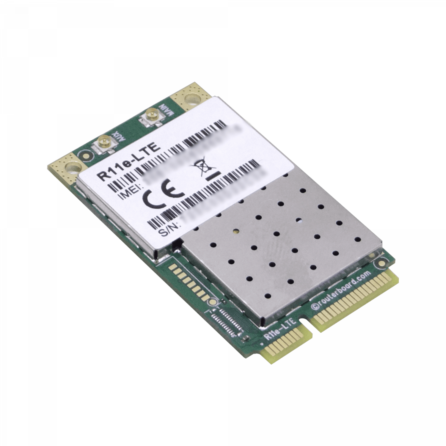 Tarjeta miniPCI-e MikroTik R11e-LTE - Módulo LTE Cat 4 para Conectividad Global 1