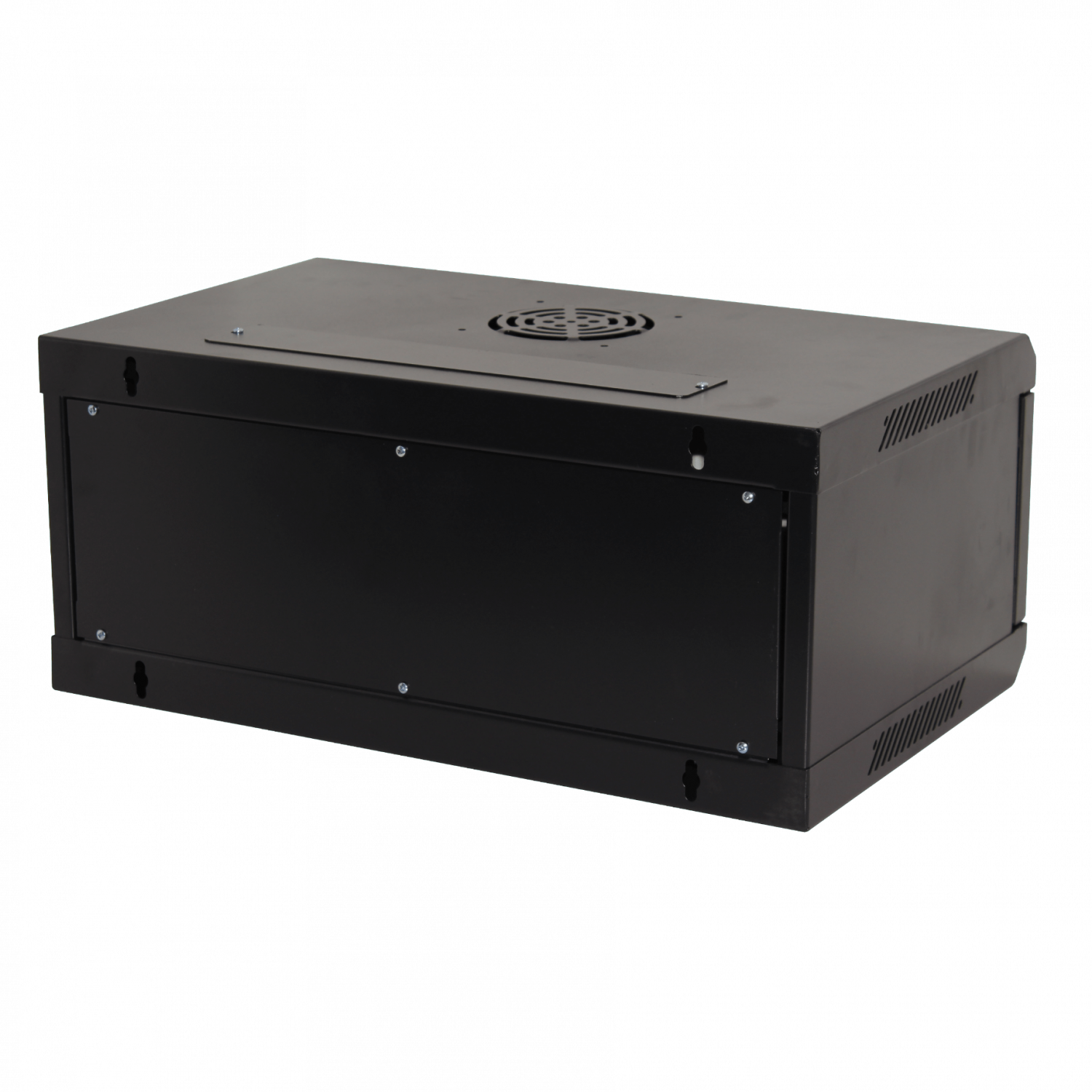Lateral Fijo LINKMADE RK04-3C 4U Fondo 35cm Rack Pared Mural Negro 2