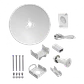 UBIQUITI Gen2 2,4GHz 18dBi 27dBm 1-1000 inc-PoE24V 420mm 2x2 PowerBeam - Miniatura 5