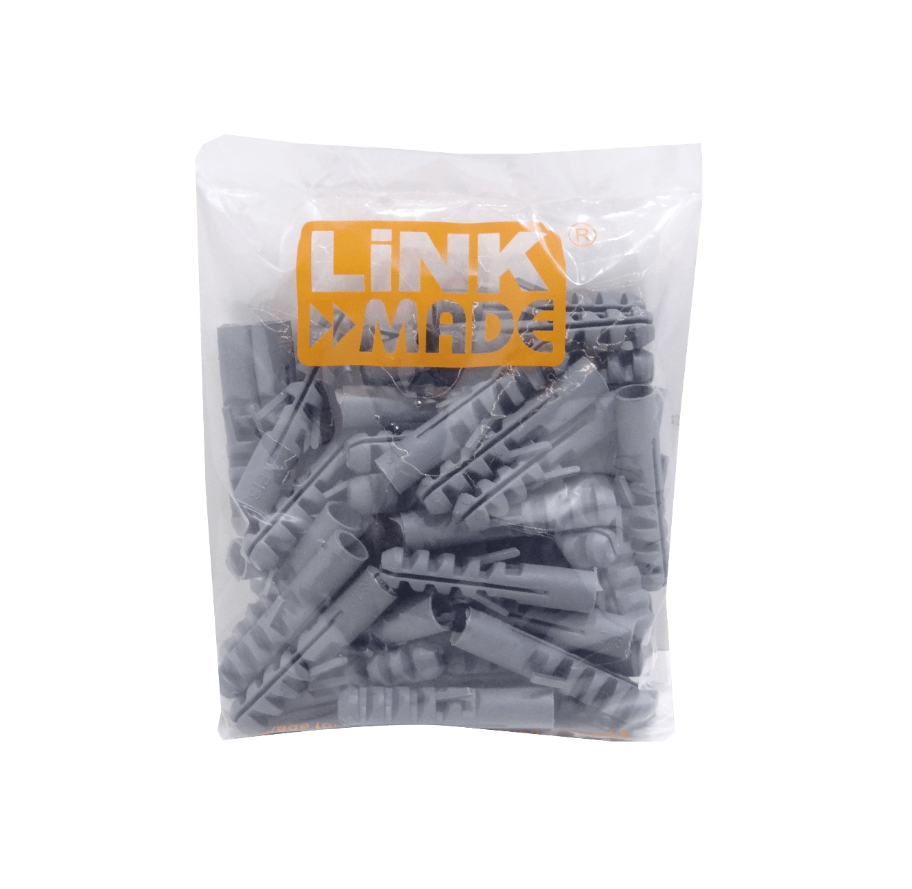 50-Unids. 12mm Tarugo Plastico Gris 12x60mm 1