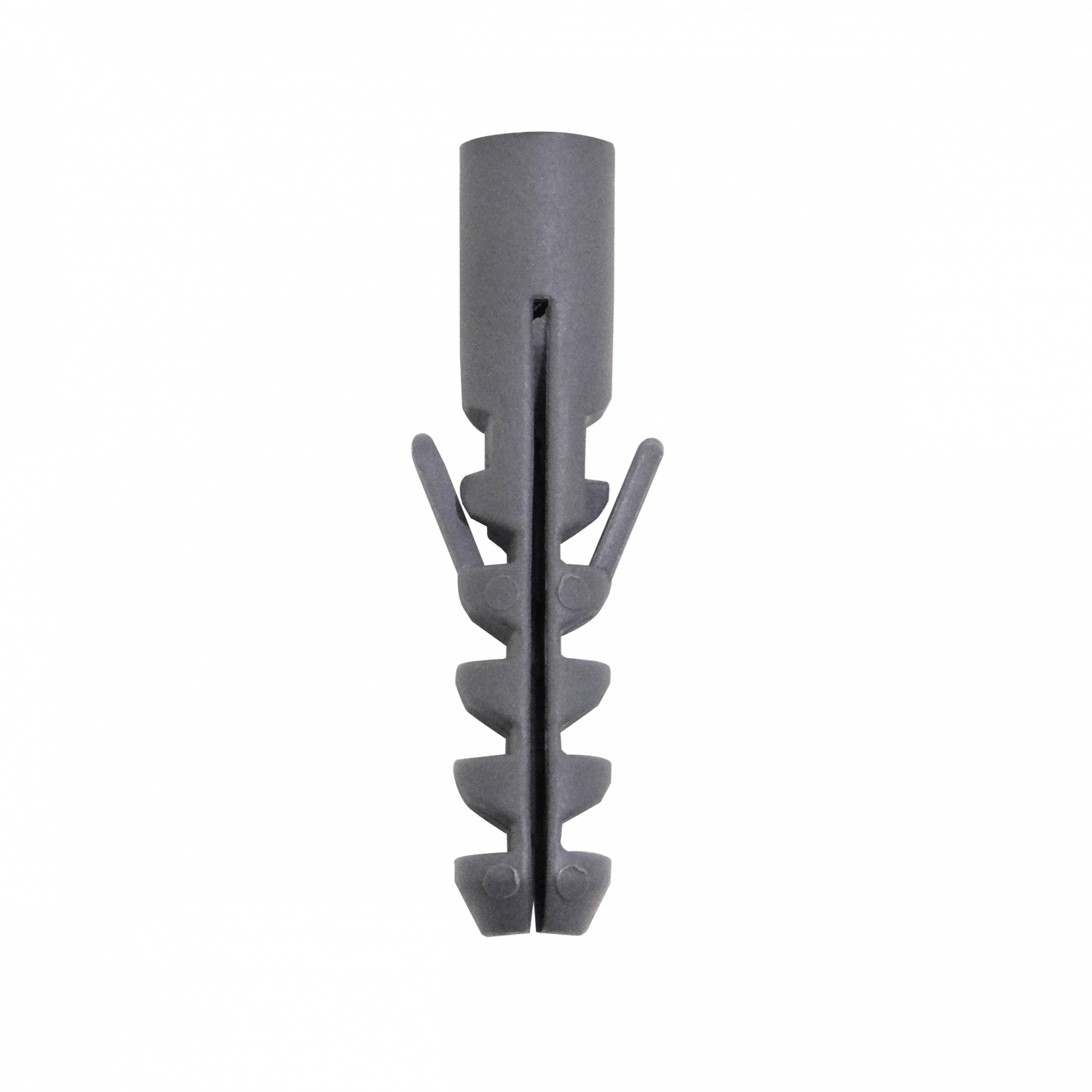 50-Unids. 12mm Tarugo Plastico Gris 12x60mm 2