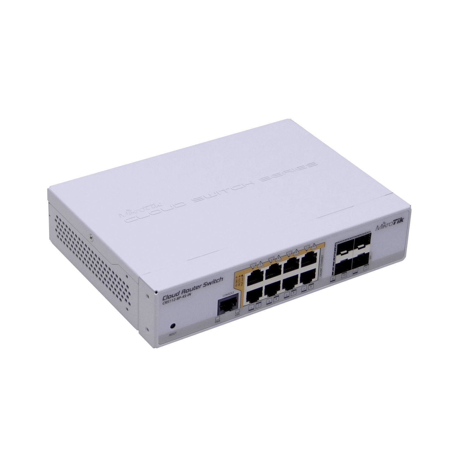 MikroTik Cloud Router Switch CRS112-8P-4S-IN - Conmutador - L3 - Gestionado - 18 x 10/100/1000 4