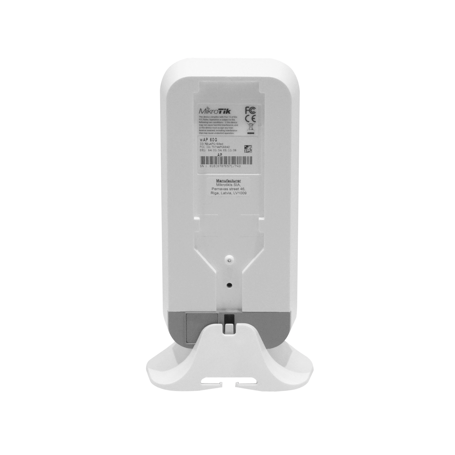 Unidad Inalámbrica MikroTik wAP 60G - 60 GHz, para Exteriores e Interiores 4