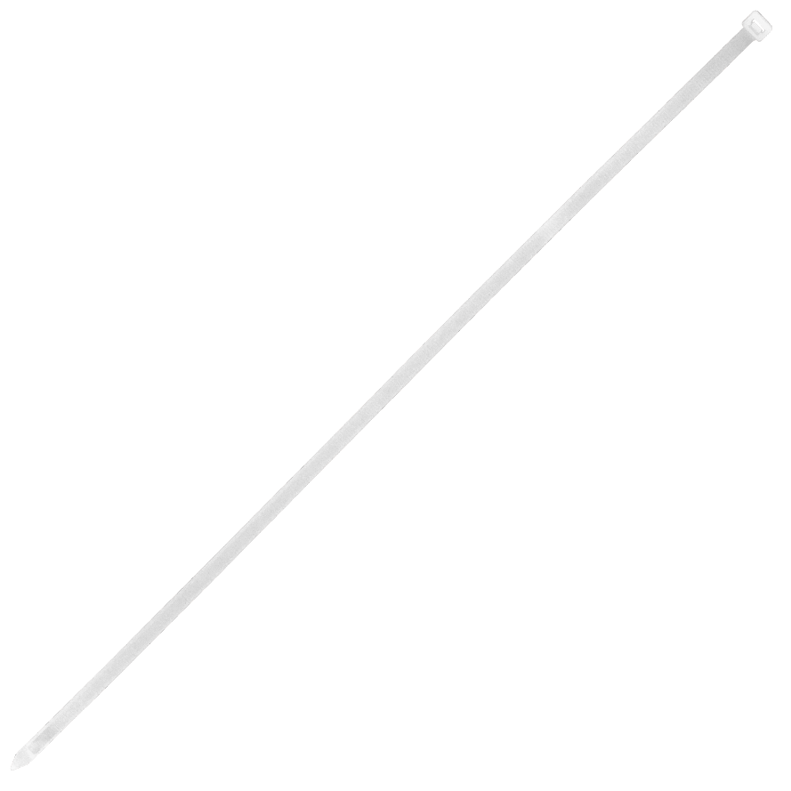 50-un 500x7,2mm Blanca Amarra Plastica Nylon 7.2x500mm 3