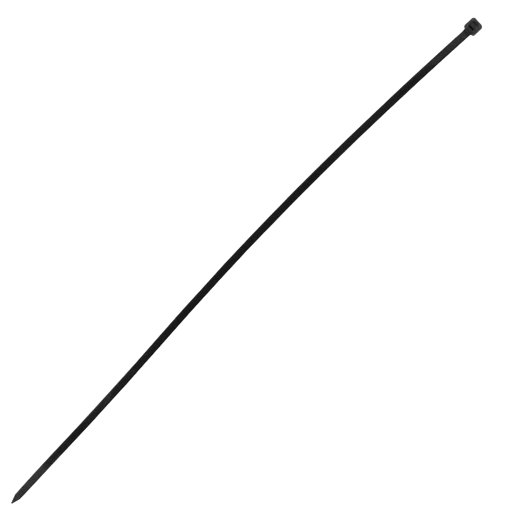 50-un 300x3,6mm Negra Amarra Plastica Nylon 3.6x300mm 2