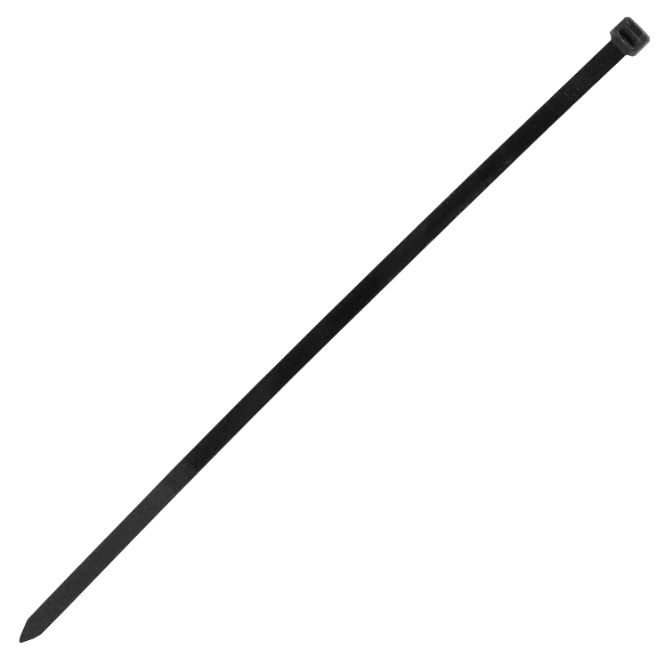 50-un 300x7,2mm Negra Amarra Plastica Nylon 7.2x300mm 2