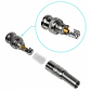Conector BNC Macho Soldable para Cable Coaxial RG59 BM-S59 - Miniatura 3