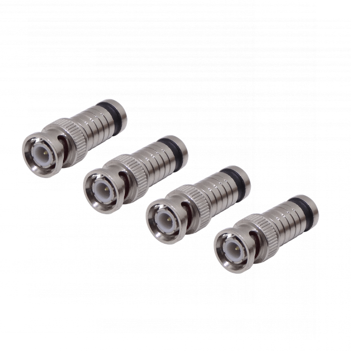 Conector BNC Macho de Compresión para Cable Coaxial RG59 BM-N59 3