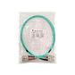 Cable Jumper de Fibra Óptica Multimodo OM3 SC-SC Duplex 1m 3.0mm LSZH - JF3CC1 - Miniatura 3
