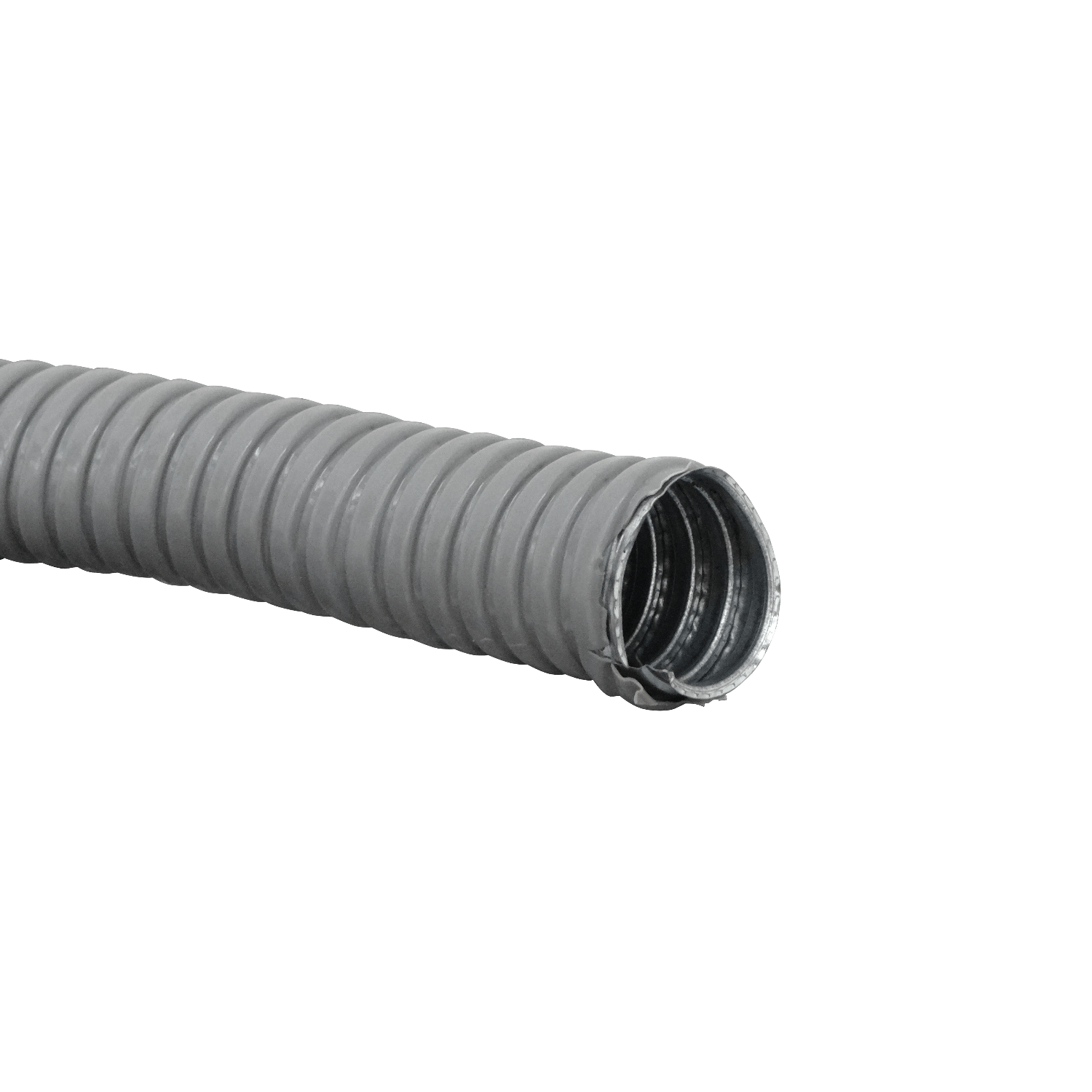 Rollo de 50m, Conduit Flexible Metálico, Cubierto en PVC, 25mm 1