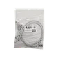 Pack x4 Cable Patch LINKMADE Cat6 Gris 60cm LSZH Inyectado Multifilar - Miniatura 2