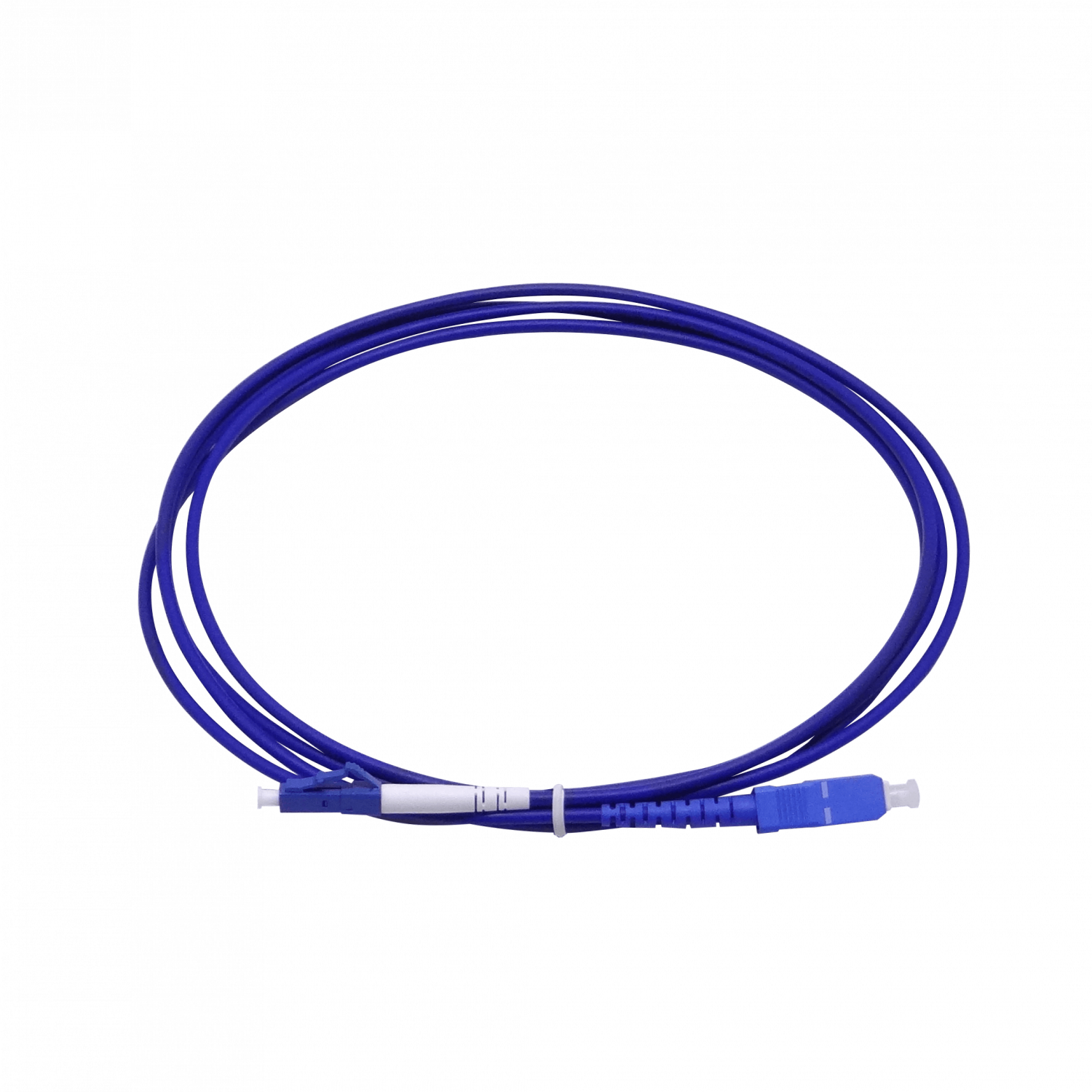 LSZH Blindado 2mt LC-SC SM Simplex Jumper Cable Fibra 3.0mm 9/125um 3