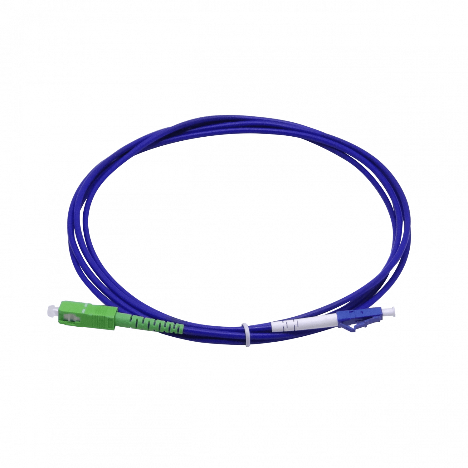 LSZH Blindado 2mt LC/UPC-SC/APC SM Simplex JumperFibra 3.0mm 9/125um 1