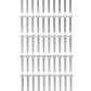 50-unids. 4 x 3/4 Largo-19mm Plata Cruz Tornillos Roscalata Punta - Miniatura 1