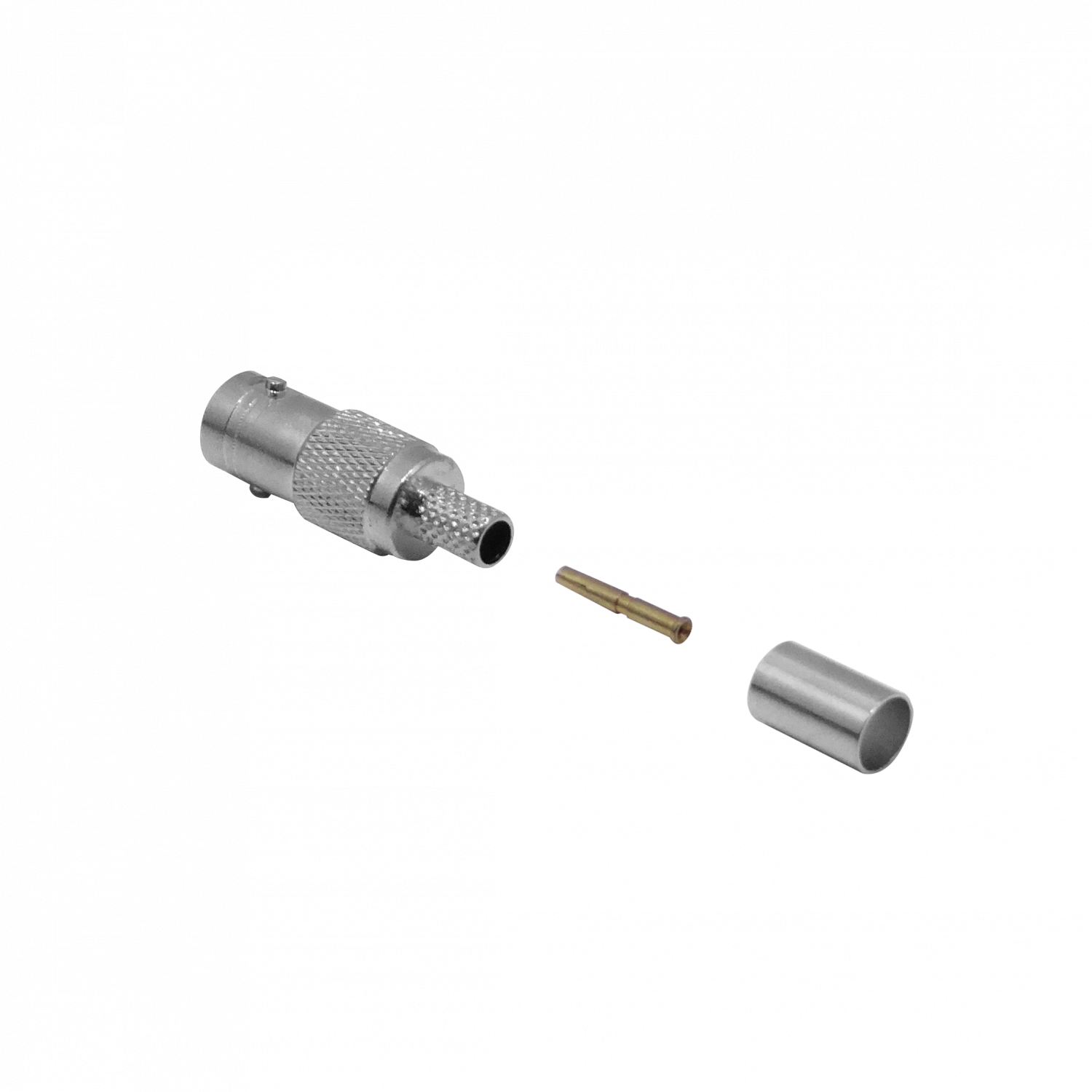 Conector BNC-Hembra Crimpeable p/cable RG59 AC23 2